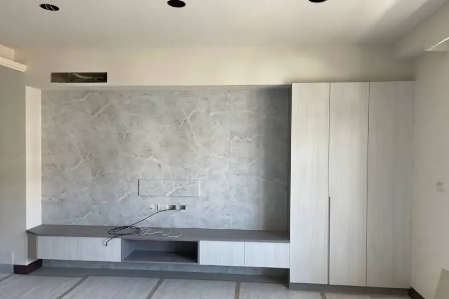 家篆居家系統地板-台南地板-高雄地板-木地板鋪設-客製化地板_works_2607電視牆_3